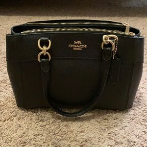 Coach Mini Lillie Carryall Black
